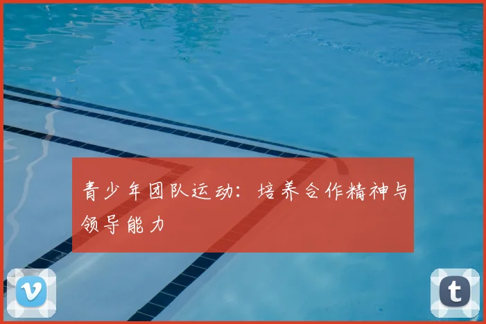 青少年团队运动：培养合作精神与领导能力
